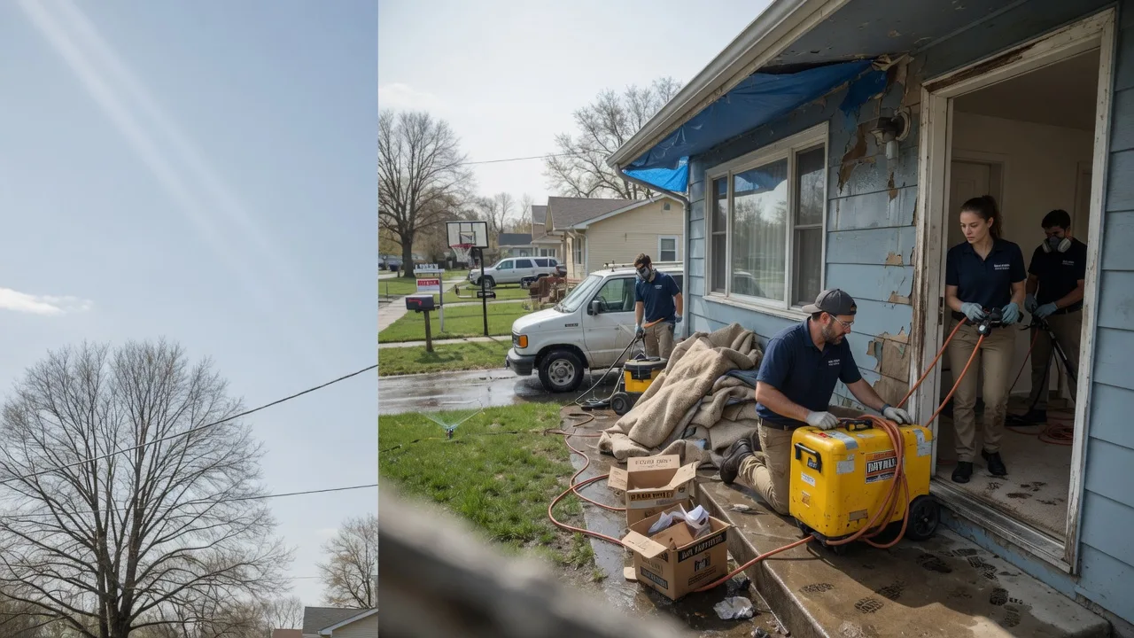 Basement Flood Cleanup in Maurice, LA near me